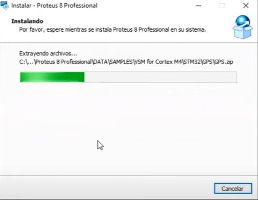 Instalación del programa Proteus en Windows