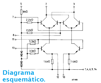 Diagrama esquemático de SO42P