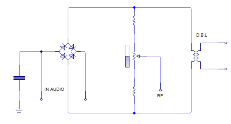 Modulador balanceado básico.