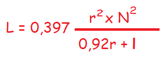 Variación de la fórmula de Esnault-Pelteire