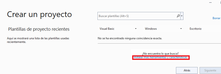 Fallo de instalación de paquetes. Volver a intentarlo