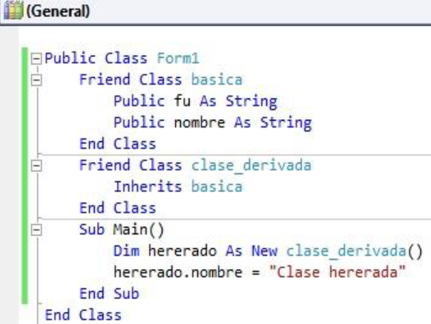Herencia de clases