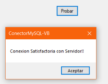 conexi贸n satisfactoria