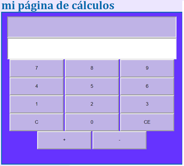 Resultado final de aplicar estilos