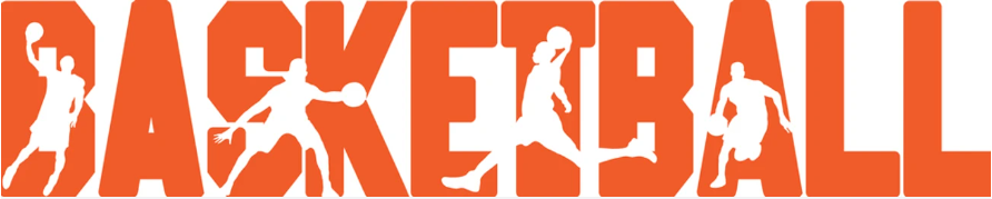Logo de baloncesto simil de base de datos NBA