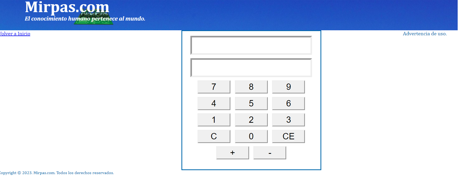 Proyecto calculadora terminado en CSS3