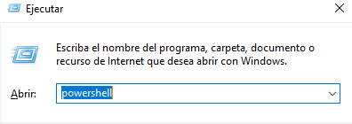 Hay que abrir powershell para activar ADOBE CLOUD en el PC