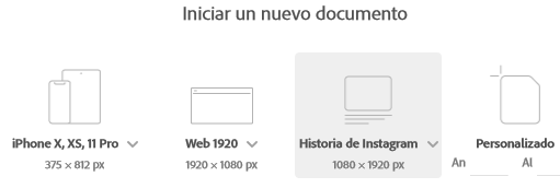 Escoger tipo de documento