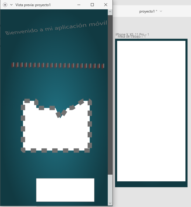 scrollbaren artboard gracias a la mesa de trabajo